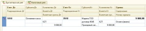 Оплата товара по предоплате и формирование проводки Дт 1010 (1030) Кт 3510 в платежном документе Оплата товара по предоплате и формирование проводки Дт 1010 (1030) Кт 3510 в платежном документе